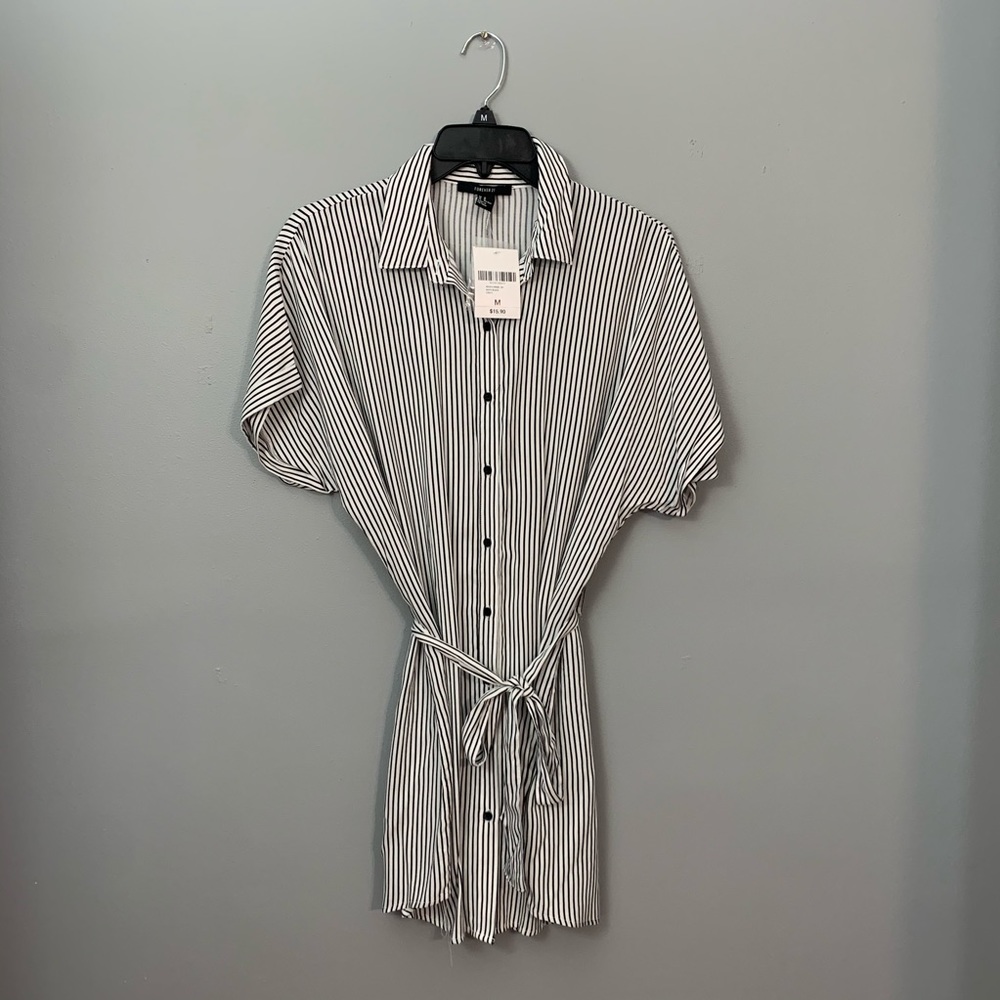 Button down tunic